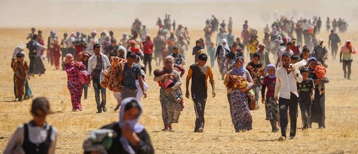 Yazidis Attacks for cultural genocide image