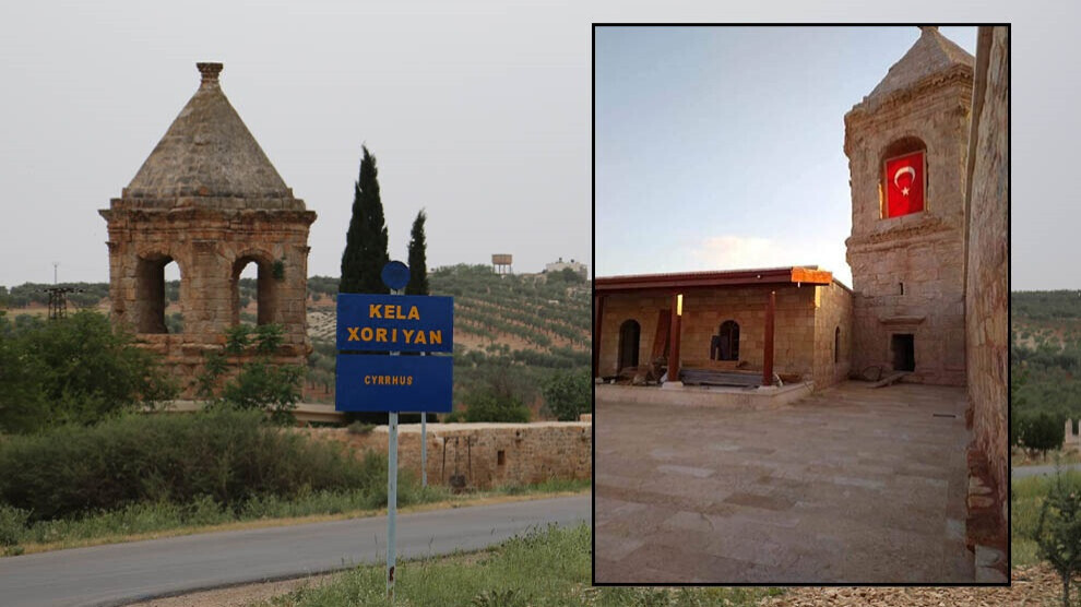 Afrin : le mausolée de Nebi Huri converti en mosquée par la Turquie